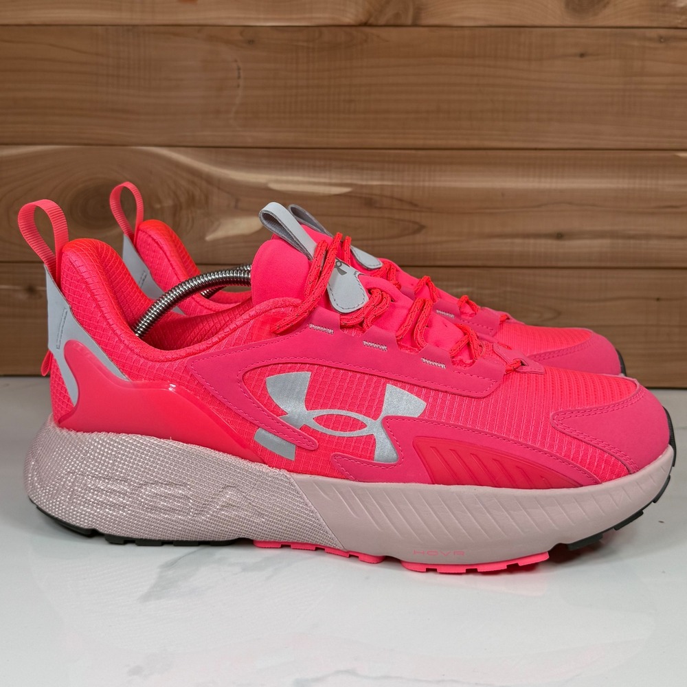 Under Armour HOVR Mega 2‎ MVMNT Pink Shock 603 Men's 13/ Women's 14.5 NEW - Picture 6 of 16